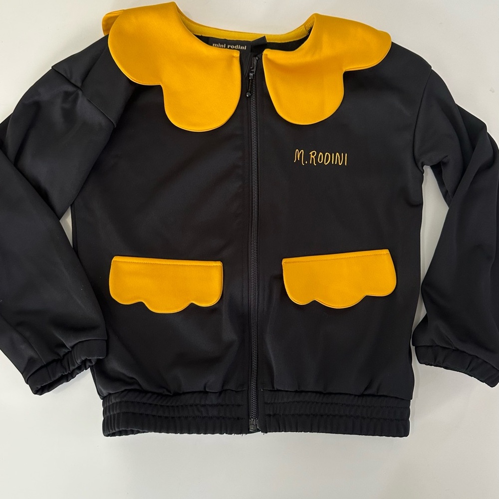 Mini Rodini Black and Yellow Jacket